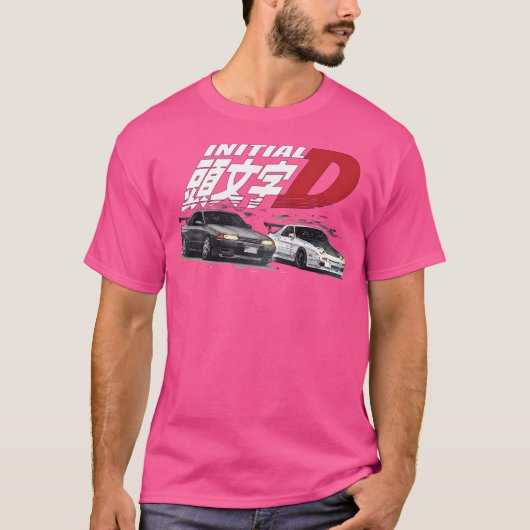 Initial D - Fünfte Bühne Ryosuke Takahashi Fc Vs R T-Shirt (Vorderseite)