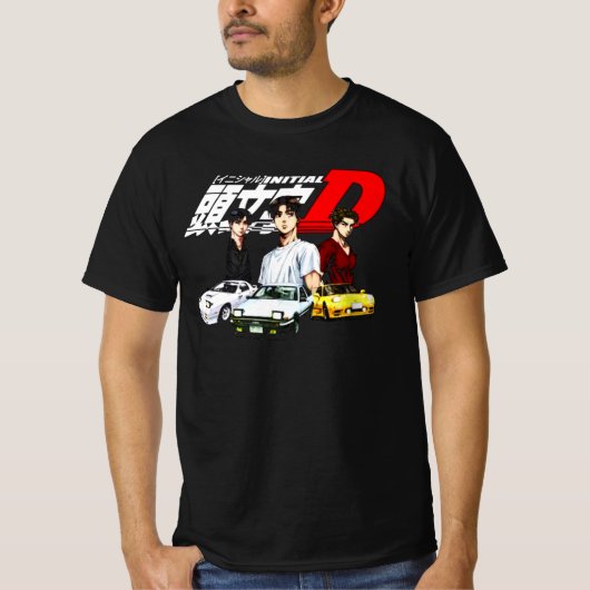 Initial d lustig T-Shirt (Vorderseite)