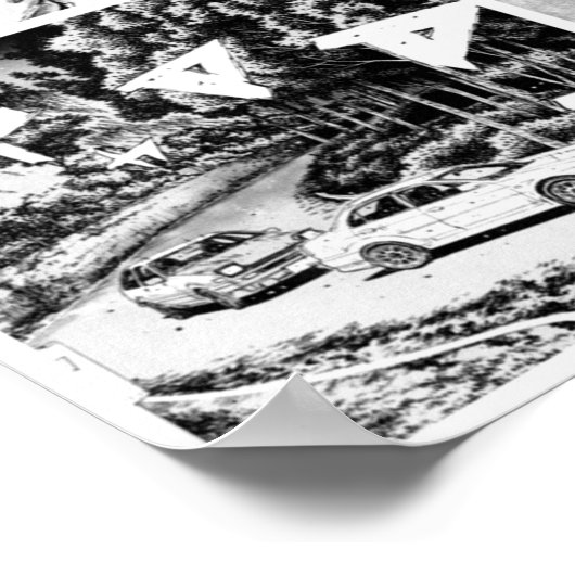 Initial D Manga Panel JDM Japanischer Drift Poster (Ecke)