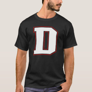 Initial D Monogramm D Buchstabe D Großbuchstabe Al T-Shirt
