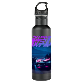 Initial D Neon AE86 Classic Edelstahlflasche
