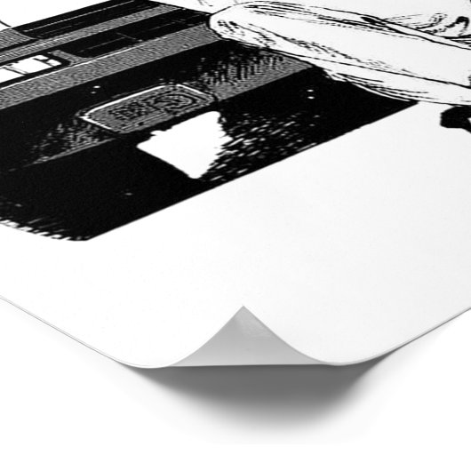 Initial D Poster (Ecke)