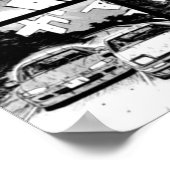 Initial D Racing Manga Wall Design Version 2 Poster (Ecke)