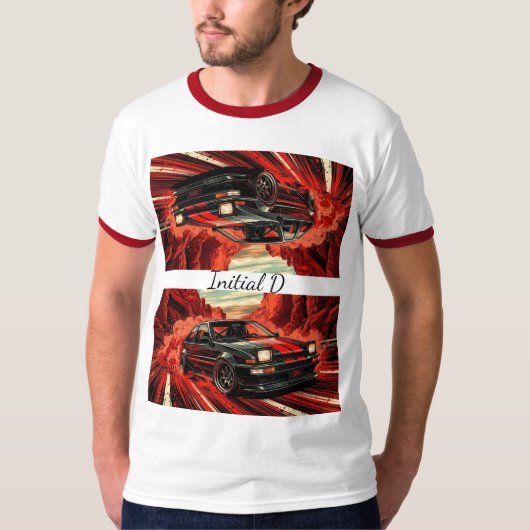 Initial D T-Shirt (Vorderseite)