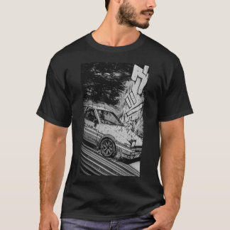Initial D Toyota AE86 Drifting Premium T - Shirt