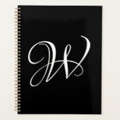 Initial der benutzerdefinierten Skriptkalligrafie Planer (Vorderseite)