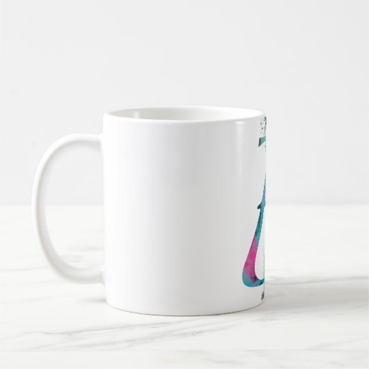 initial E mug Kaffeetasse (Links)