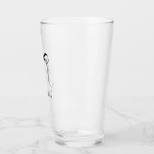 Initial F mit Nachname Glas der Klasse Monogramm (Links)