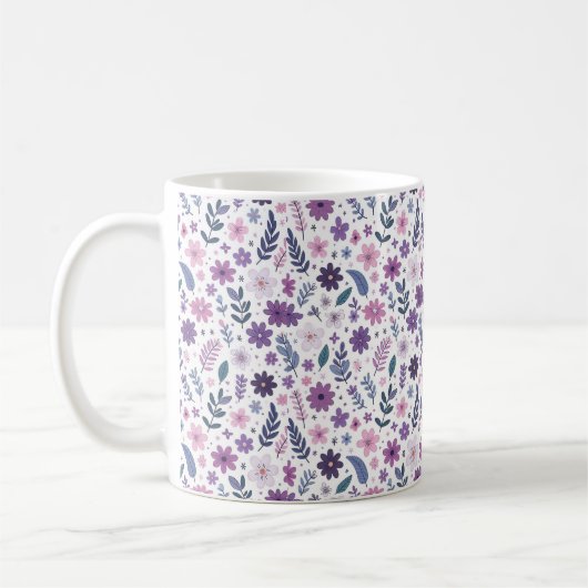  Initial Floral Mugs Kaffeetasse (Links)