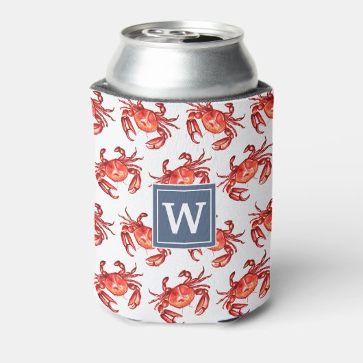 Initial für das Baumuster des Strandkrebses Dosenkühler (Kanne Rückseite)
