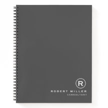 Initial für die Graue und Weiße Monogramm