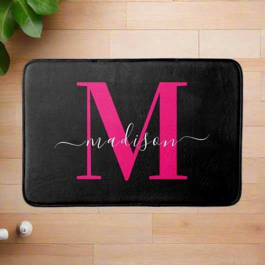 Initial Girl Badematte