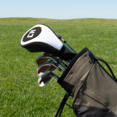 Initial Golf Headcover (In SItu)
