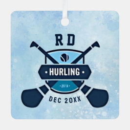 Initial-Gurling-gälisches Emblem für benutzerdefin Ornament Aus Metall