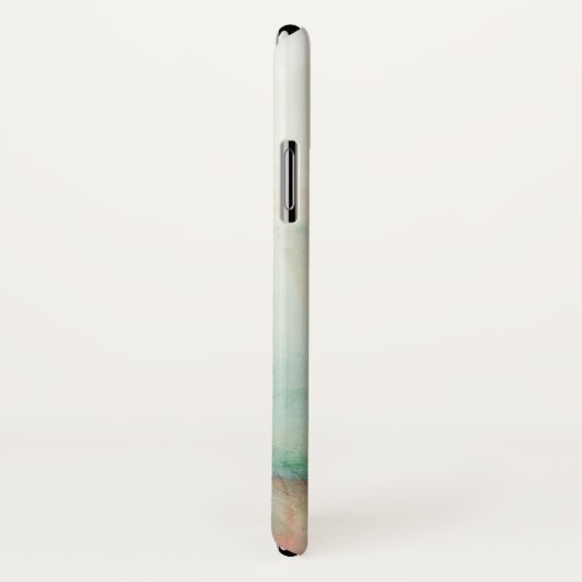 Initial hinzufügen | Aversion - Blaue Farbe Case-Mate iPhone Hülle (Hinten/Rechts)