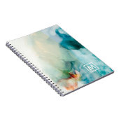 Initial hinzufügen | Aversion - Blaue Farbe Notizblock (Rechte Seite)