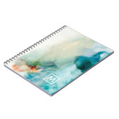 Initial hinzufügen | Aversion - Blaue Farbe Notizblock (Linke Seite)