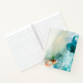 Initial hinzufügen | Aversion - Blaue Farbe Notizblock (Innenseite)