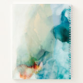 Initial hinzufügen | Aversion - Blaue Farbe Notizblock (Rückseite)