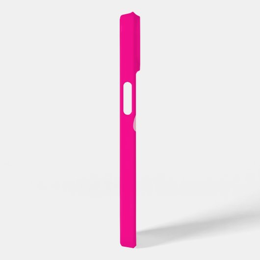 Initial Hot Pink Case-Mate iPhone Hülle (Rückseite / Rechts)