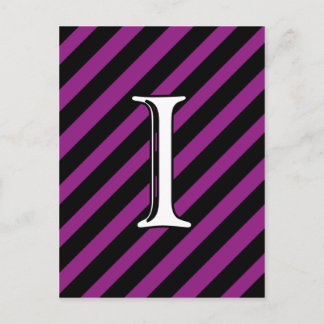 Initial I Postkarte