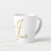 ‚Initial J‘ Milchtasse (Rechte Ecke)