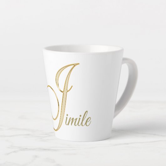 ‚Initial J‘ Milchtasse (Rechte Ecke)