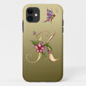 Initial K Case-Mate Tough Apple iPhone 11 Fall Hülle (Rückseite)