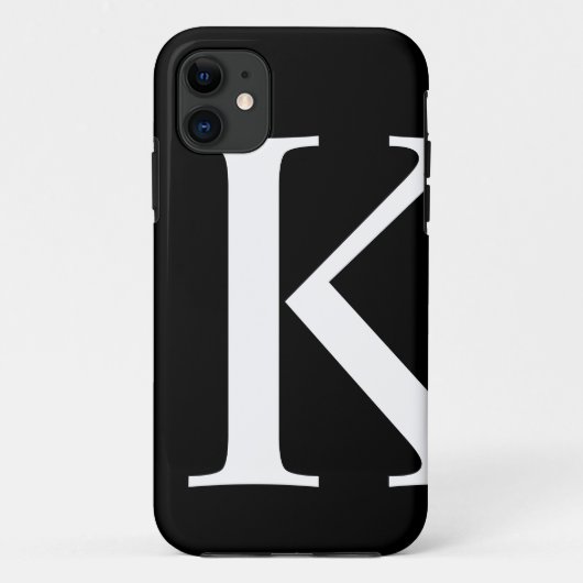 Initial K iPhone 5 Selten Fall Case-Mate iPhone Hülle (Rückseite)