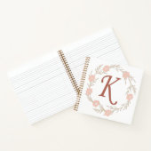 Initial K Notizbuch (Innenseite)