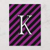 Initial K Postkarte (Vorderseite)