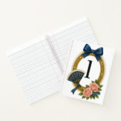 Initial L Personalized Elegant Regency Notizblock (Innenseite)