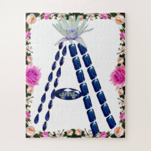 Initial Letter A, Monogram Modern Stylish Trendy