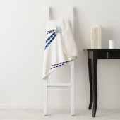 Initial Letter A, Monogram Modern Stylish Trendy Sherpadecke (Beispiel)