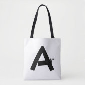 Initial Letter A Monogram-Tasche Tasche (Vorderseite)