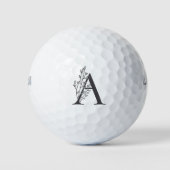 Initial, Letter, Custom, Personalisiert, Gift, A Golfball (Vorderseite)