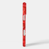 Initial Letter Monogram Coral Glitzer Bokeh Case-Mate iPhone Hülle (Rückseite / Rechts)