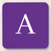 Initial Letter Monogram Modern Style Lila