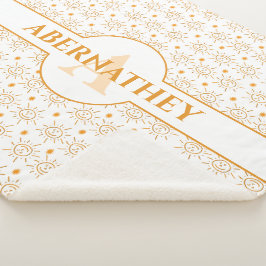 Initial Letter Monogram & Name Hand Drawn Sun Sherpadecke