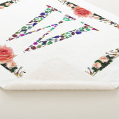 Initial Letter W Gemstone Design Sherpadecke (3/4)