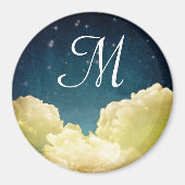 Initial Magnet "Celestial View Stars Monogram" (Vorne)