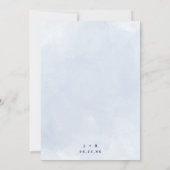 Initial "Maritime Flag" — Nautical Engagement Part Einladung (Rückseite)