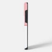 Initial Minimalistisch Monogram stylisch iPhone Hülle (Linke Seite)