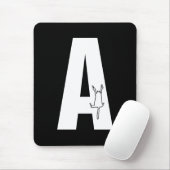 Initial mit/hängende Katzenjammer Mousepad (Mit Mouse)