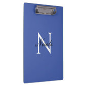 Initial Mit Monogramm handgeschriebener Eigenname  Klemmbrett (Rechts)