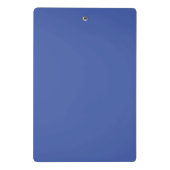 Initial Mit Monogramm handgeschriebener Eigenname Mini Klemmbrett (Rückseite)