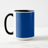 Initial Mit Monogramm handgeschriebener Eigenname  Tasse (Links)