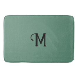 Initial Monogram Alexandrite JewelTone Solid Color Badematte