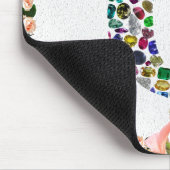 Initial Monogram Letter C Trendy Mousepad (Ecke)