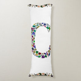 Initial Monogram Letter C Trendy Seitenschläferkissen